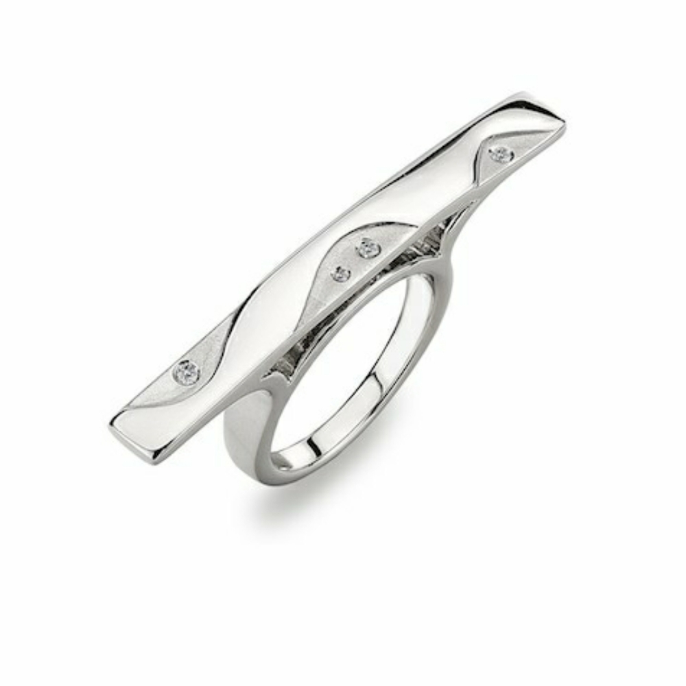 Hot Diamonds Cascade Sterling Silver&Diamond Ring